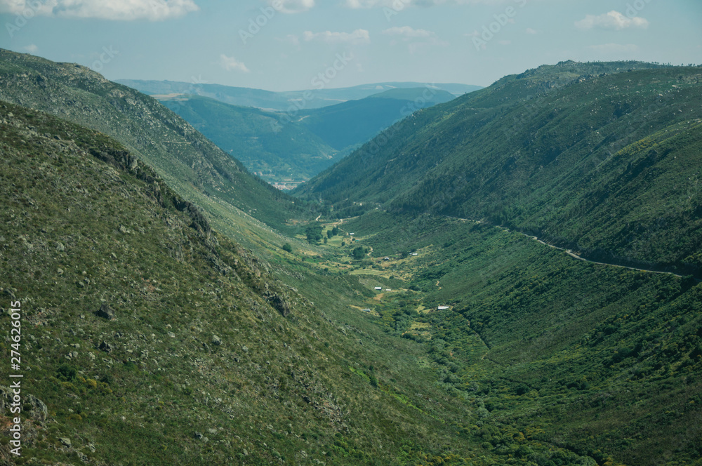 Obraz premium Zezere River valley