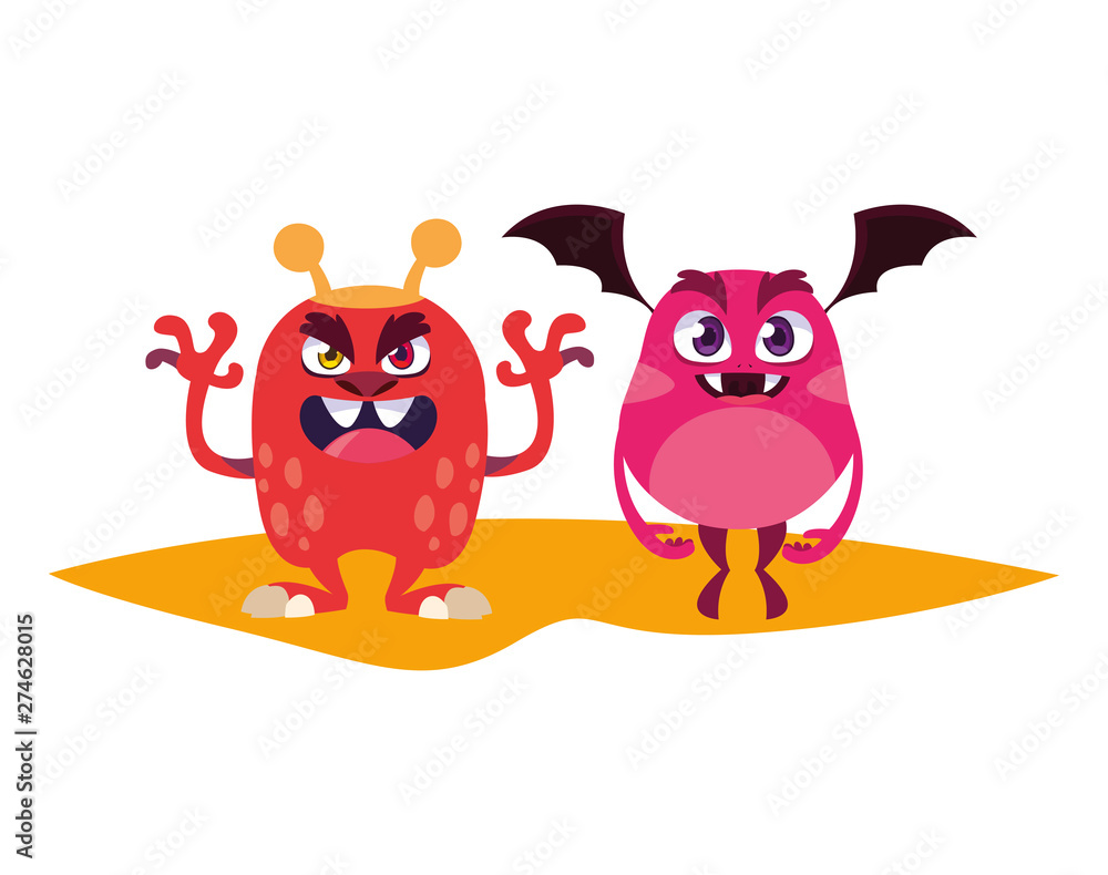 funny monsters comic characters colorful funny monsters comic characters colorful