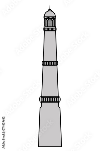 jama masjid famous building icon