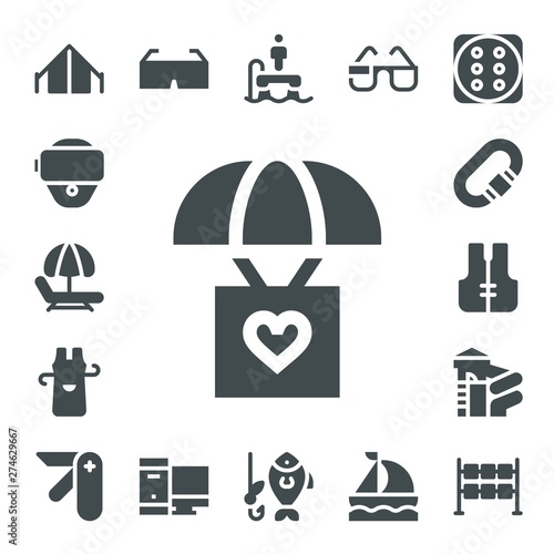 leisure icon set