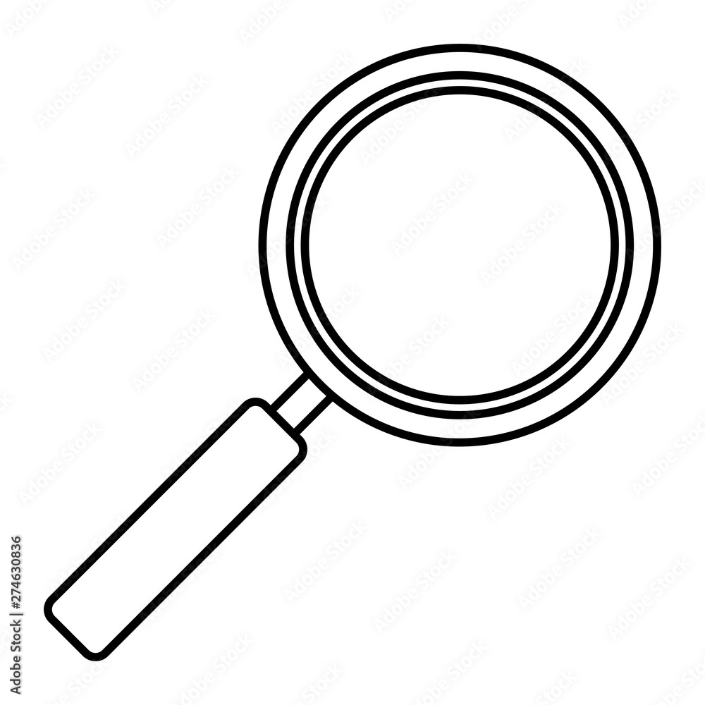 search magnifying glass isolated icon search magnifying glass isolated icon