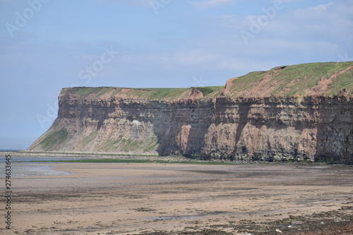 Huntcliffe seen from saltburn