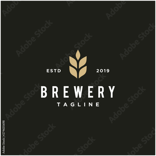 brewery logo / craft beer vector icon logo design