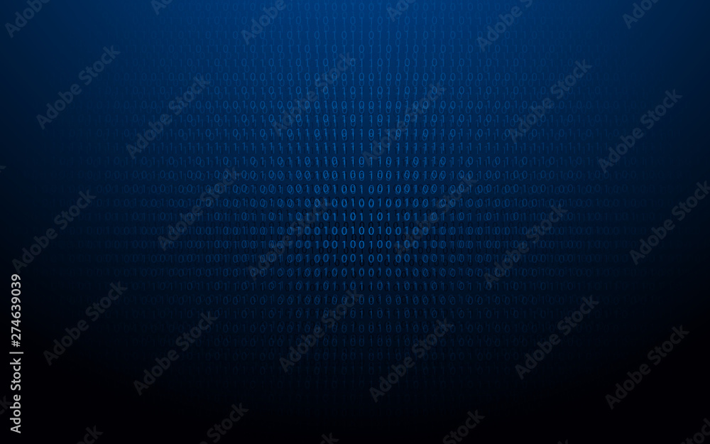 Abstract 1 and 0 binary code. Matrix and futuristic background Abstract 1 and 0 binary code. Matrix and futuristic background