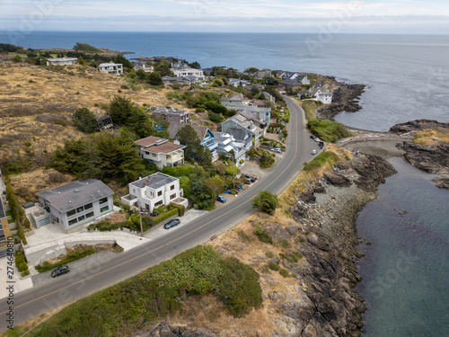 Beachfront houes on the coast Victoria