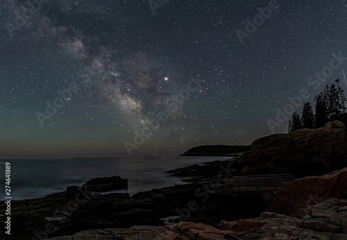 Milky Way in Acadia National Park in Maine © Harry Collins