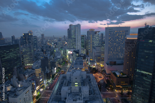 大阪駅前第3ビルからの夜景