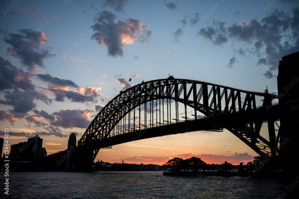 Naklejka premium Sydney Harbour Australia