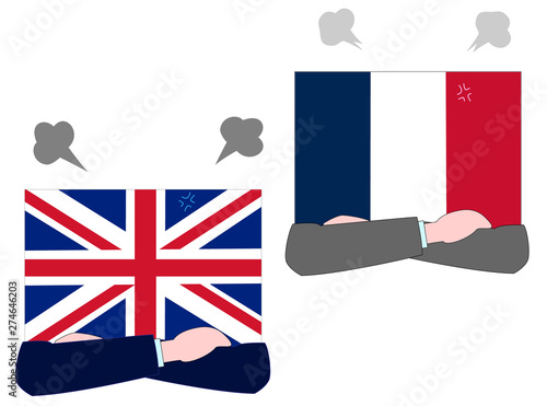 国と国との外交の状態を表している。