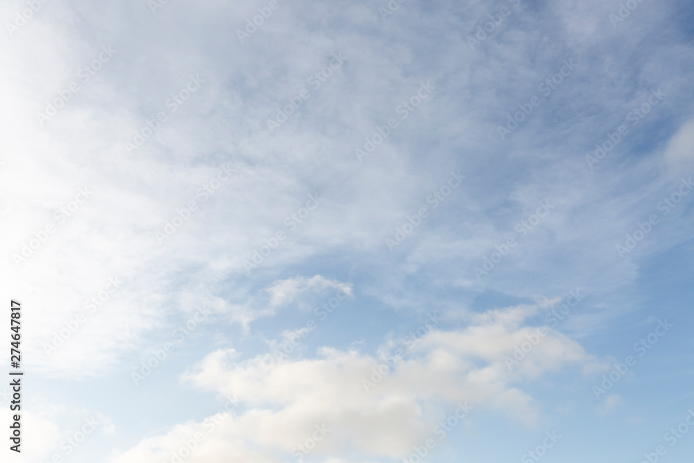 Naklejka premium Clouds background