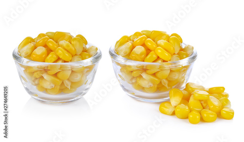 corn isolated on white background