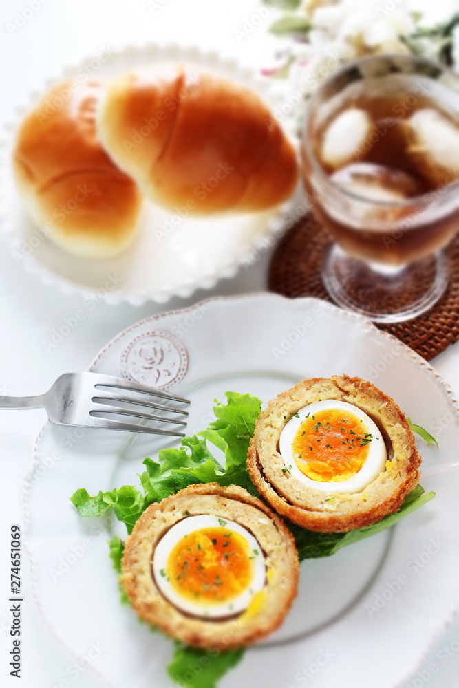 Yorkshire egg for english food image