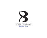 Creative Letter B logo template design