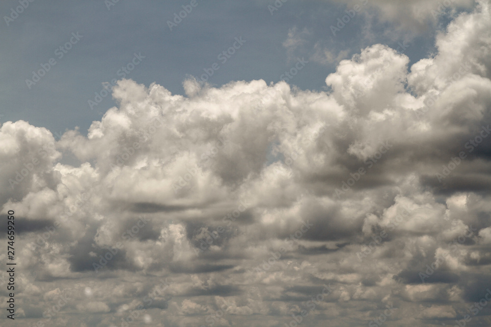 Fototapeta premium Cloud in sky for background and sky scape in thailand.