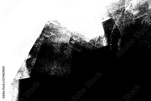 black white paint background texture with grunge brush strokes