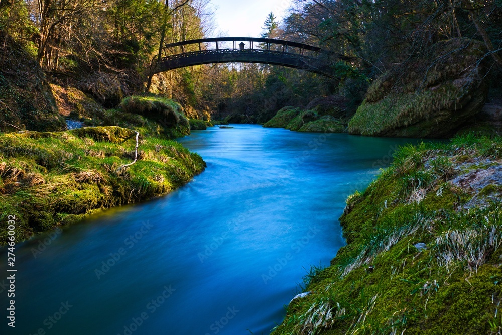 Erlaufschlucht in Purgstall / Niederösterreich Erlaufschlucht in Purgstall / Niederösterreich