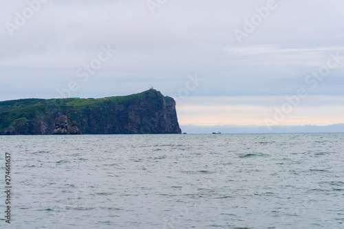 Melancholy ocean, Pacific coast, ocean economy, Kamchatka Peninsula, sea, unfamiliar waters © zhuxiaophotography