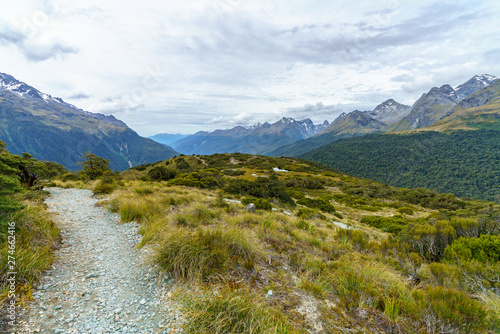 hiking the path, key summit track, southern alps, new zealand 15