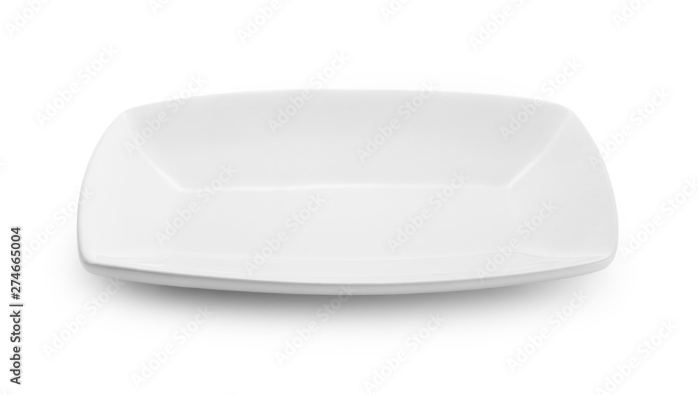 plate isolated on white background. plate isolated on white background.