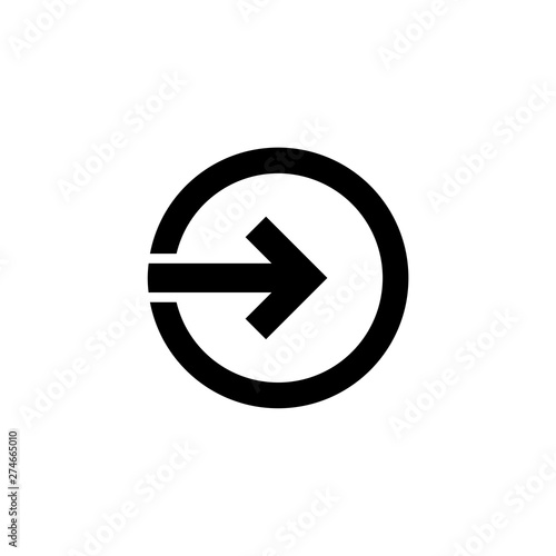 Fotografie Transfer In Icon, sign, logo