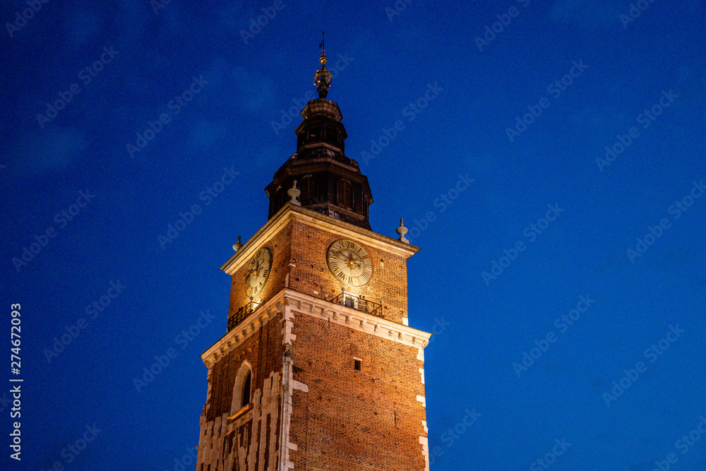 Krakow, city hall, tower
