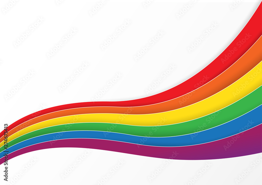 Rainbow color background Rainbow color background