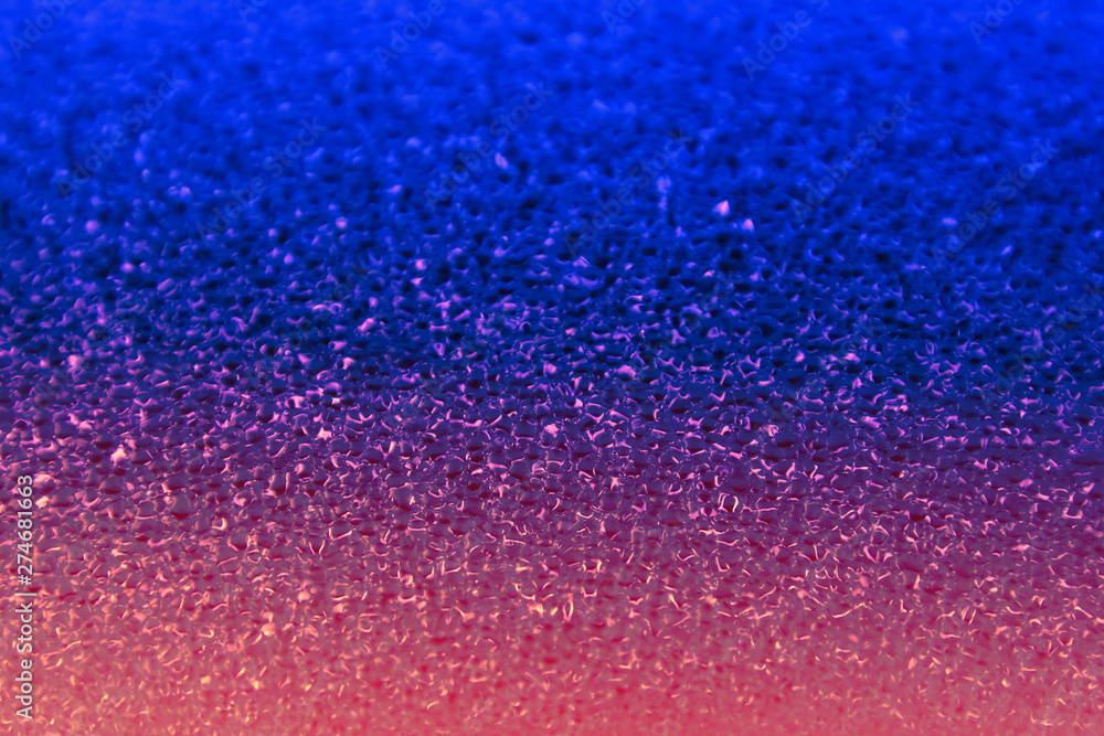 Drops of water on the wall with a new day. Closeup. Beautiful pattern for the surface background. Drops of water on the wall with a new day. Closeup. Beautiful pattern for the surface background.