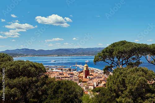France, view of St Tropez