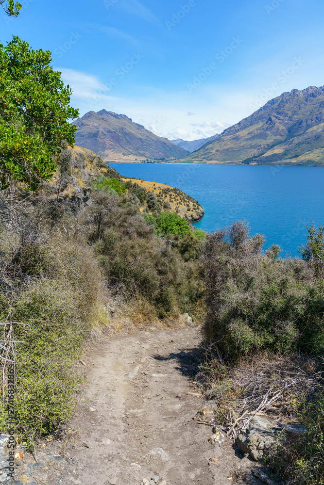 hiking jacks point track with view of lake wakatipu, queenstown, new zealand 67 hiking jacks point track with view of lake wakatipu, queenstown, new zealand 67