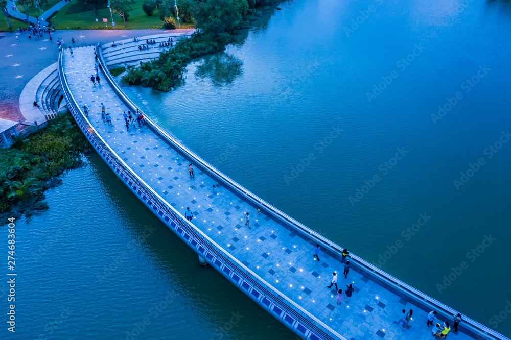 Starlight Bridge The Anh Sao (Starlight) Bridge is located in the heart of the ...
