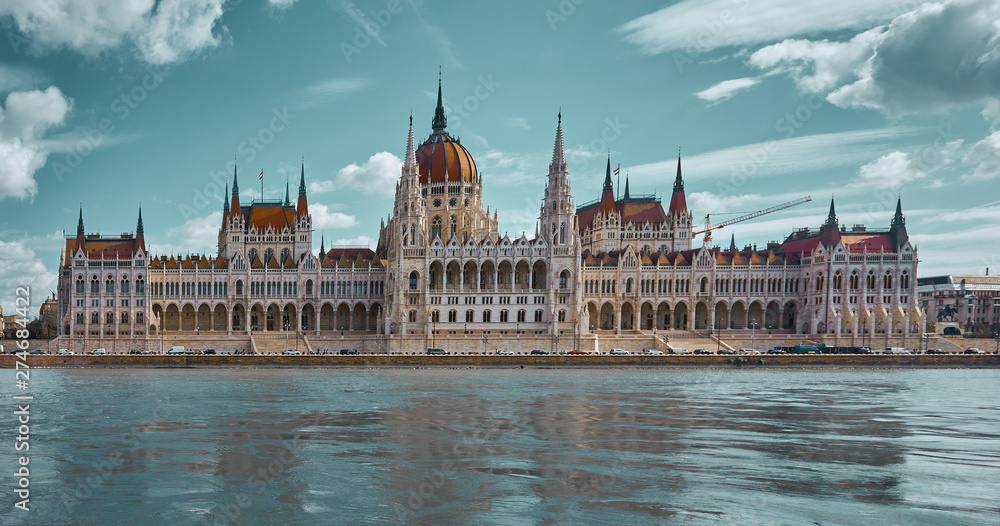 Fototapeta premium Budapest Parliament