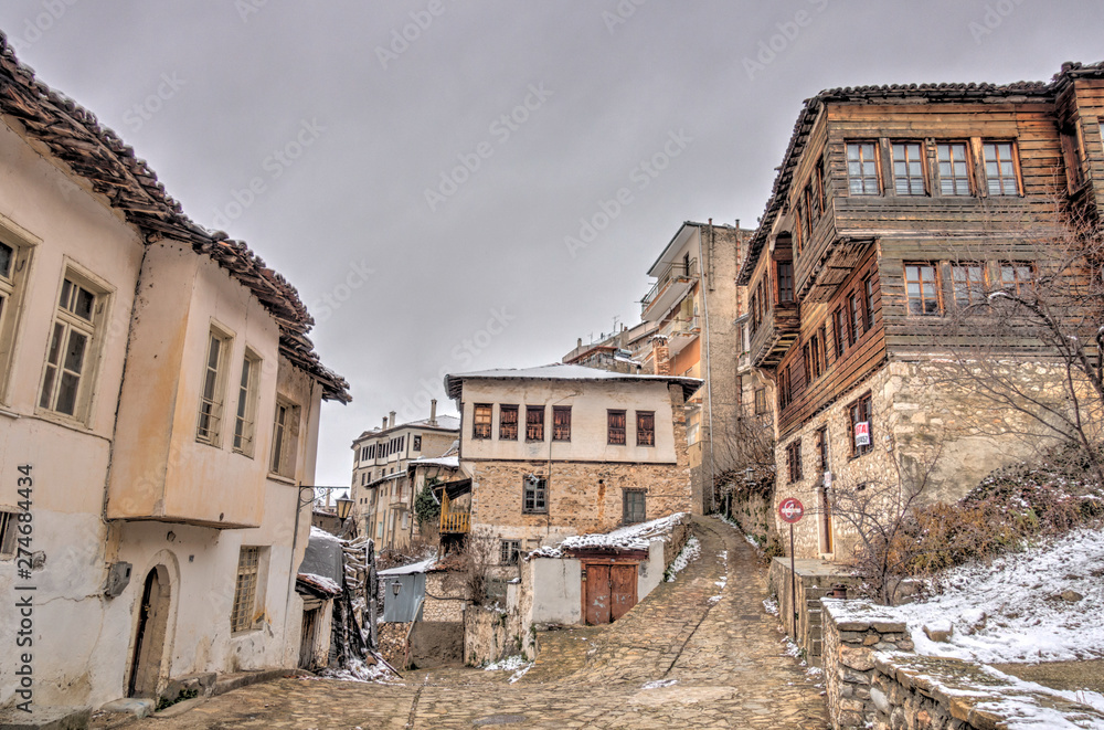 Kastoria in winter, Greece