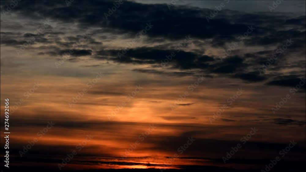 Dusk clouds over Berlin and Brandenburg on February 13, 2016, Germany Dusk clouds over Berlin and Brandenburg on February 13, 2016, Germany