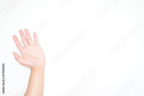 hand isolated on white background © WS Studio 1985