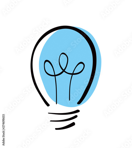 DESSIN D'AMPOULE SIMPLE