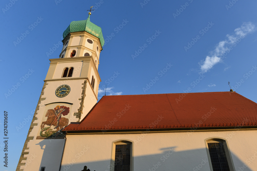 Katholische Pfarrkirche St. Georg in Wasserburg (Bodensee)