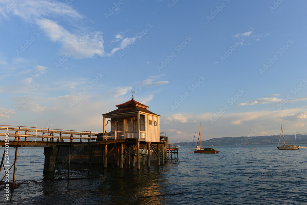 Badehaus - Ehemalige Insel Wasserburg (Bodensee) Badehaus - Ehemalige Insel Wasserburg (Bodensee)