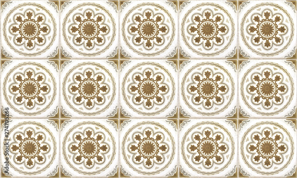 Seamless Portugal or Spain Azulejo Wall Tile Background. High Resolution. Seamless Portugal or Spain Azulejo Wall Tile Background. High Resolution.