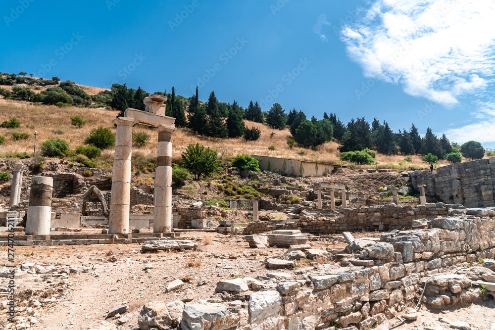 Ephesus Ancient City Ruins in Izmir