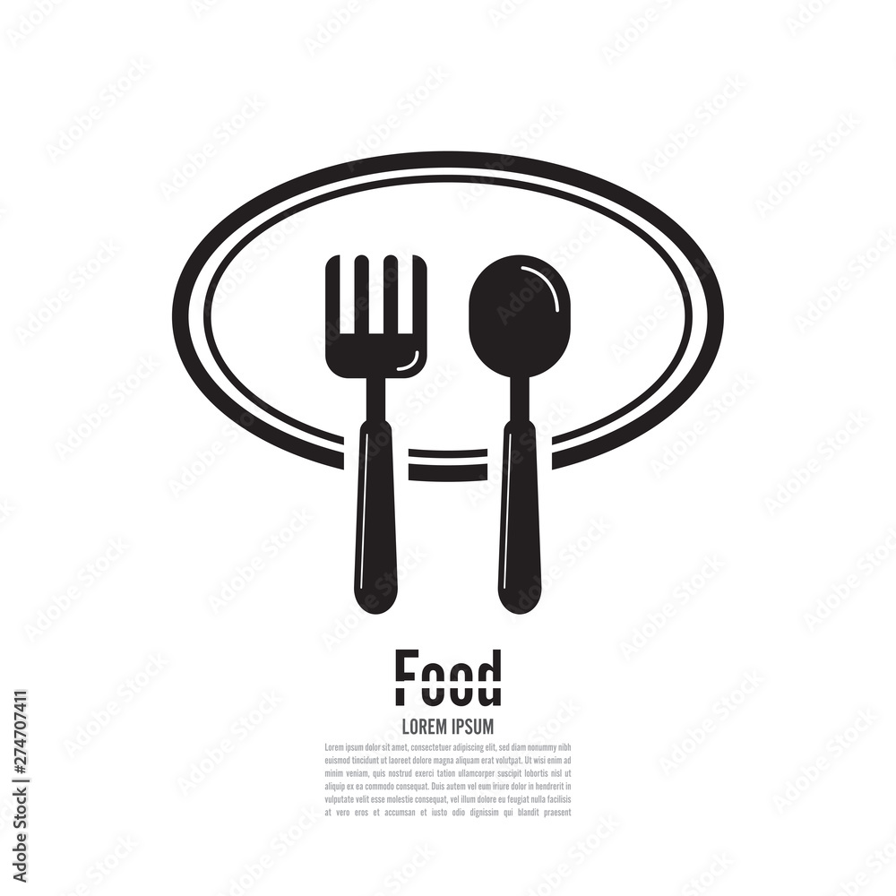 Spoon and Fork Icon Vector. food icon design template. Spoon and Fork Icon Vector. food icon design template.