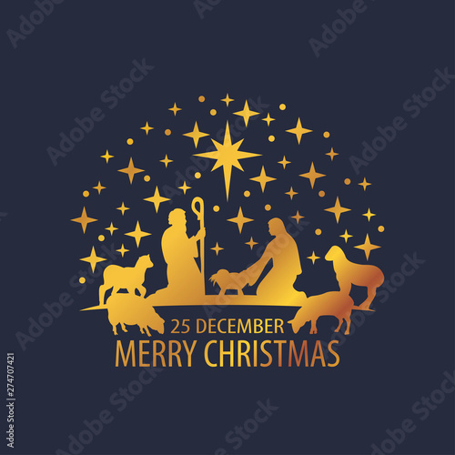 Birth of Christ scene
