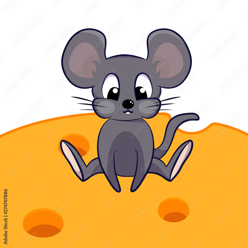 Mouse and cheese Mouse and cheese