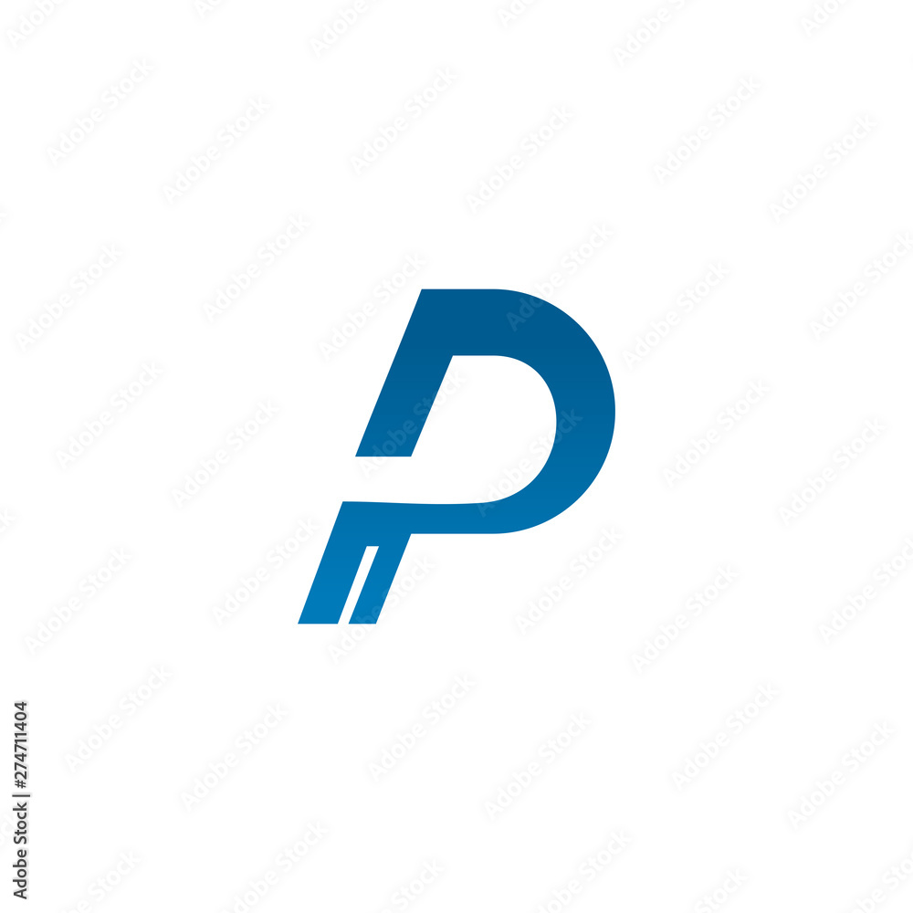 P letter logo design vector template P letter logo design vector template