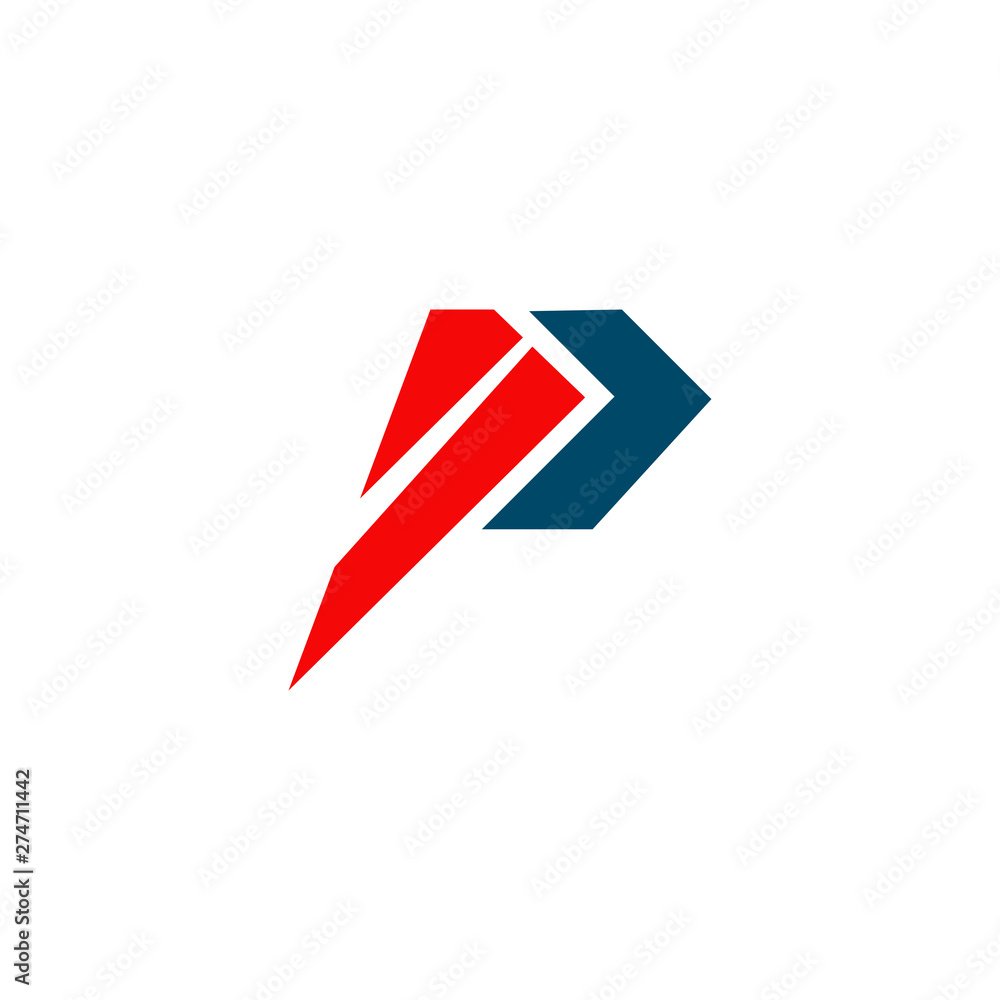 P letter logo design vector template P letter logo design vector template