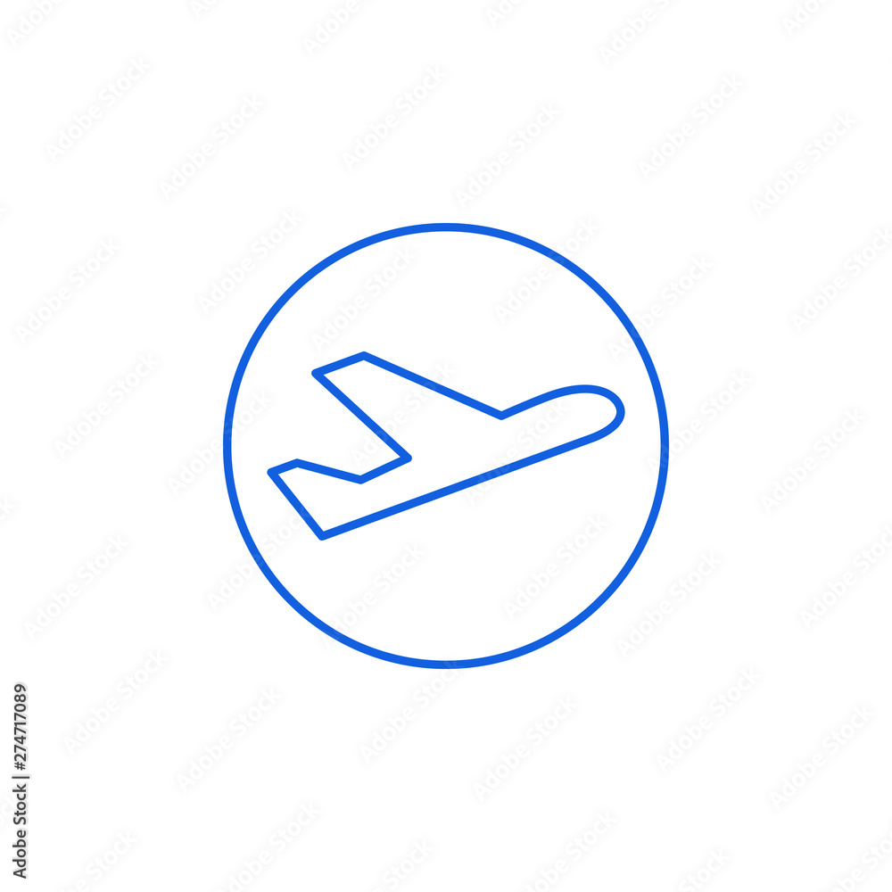 Modern Airplane Traveling Cargo Freight Icon Logo for all business company with high end look Modern Airplane Traveling Cargo Freight Icon Logo for all business company with high end look