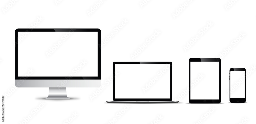 mockup in front of a black tablet that looks realistic With a transparent blank screen. mockup in front of a black tablet that looks realistic With a transparent blank screen.