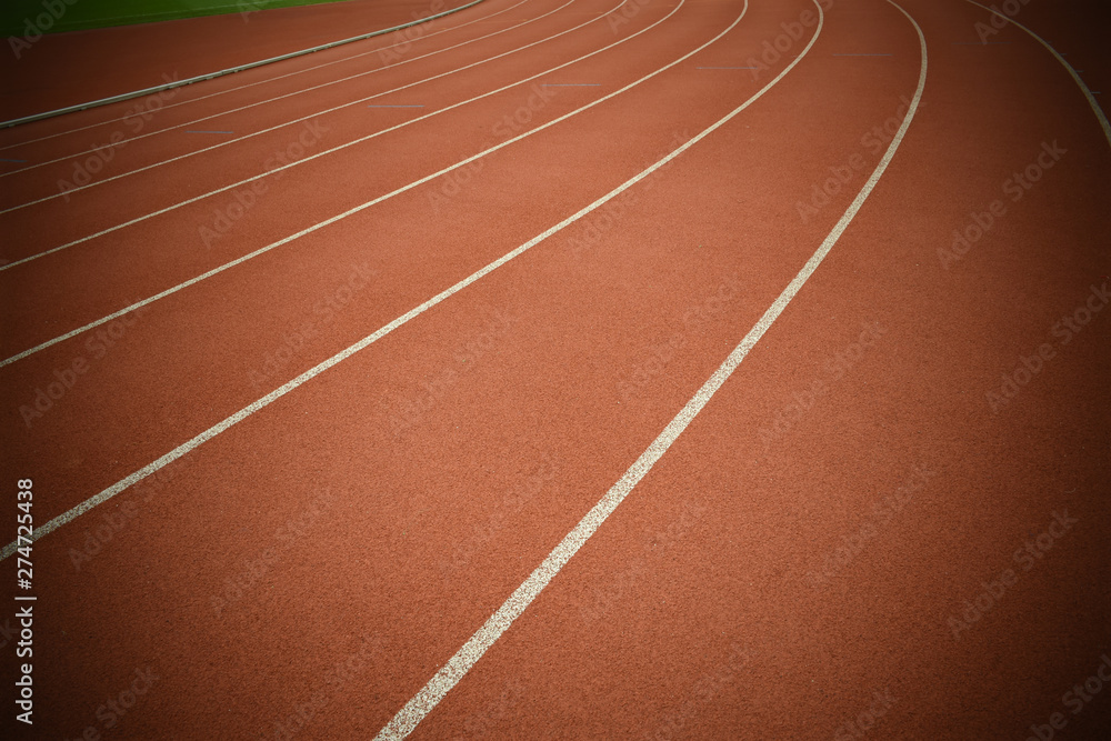 Athletics, track, lines