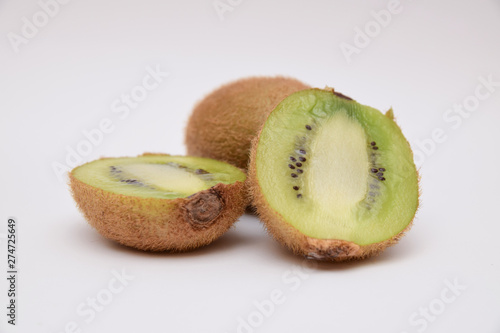 Kiwi on a white background