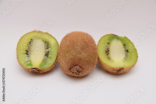 Kiwi on a white background