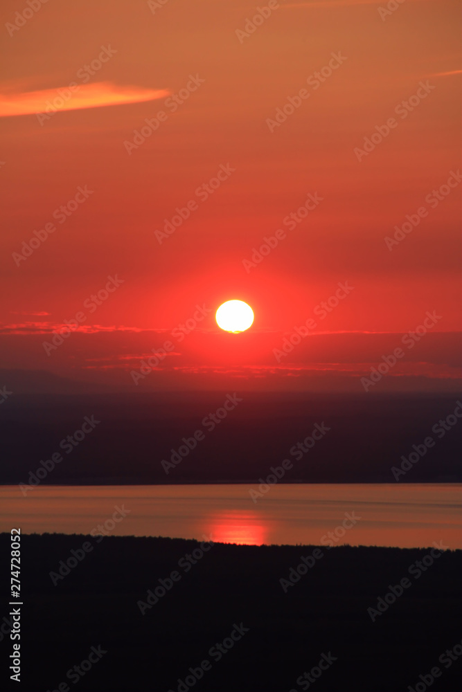 Sunset Over Cook Inlet